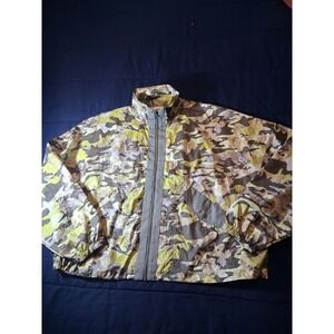Nike Sportswear Women's Woven Jacket‎ Camo Oversized Large Ripstop CZ8184-325